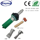 Горячая распродажа Горячий воздух аппарат для сварки брезента с роликом 40 мм плоский nozlle и 20 мм плоское сопло