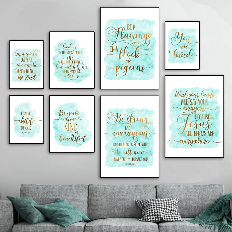 

Motivational Inspiring Quotes Text Wall Art Canvas Painting Nordic Posters And Prints Wall Pictures For Living Room Office Decor