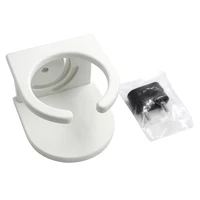 marine boat car rv universal drink holder with suction cup white thickened plastic
