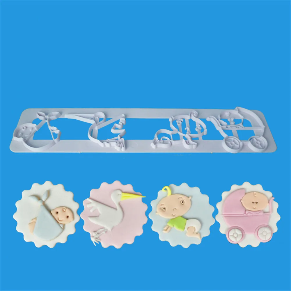 Мультяшные детские пластиковые формочки для печенья формы торта бутылочки