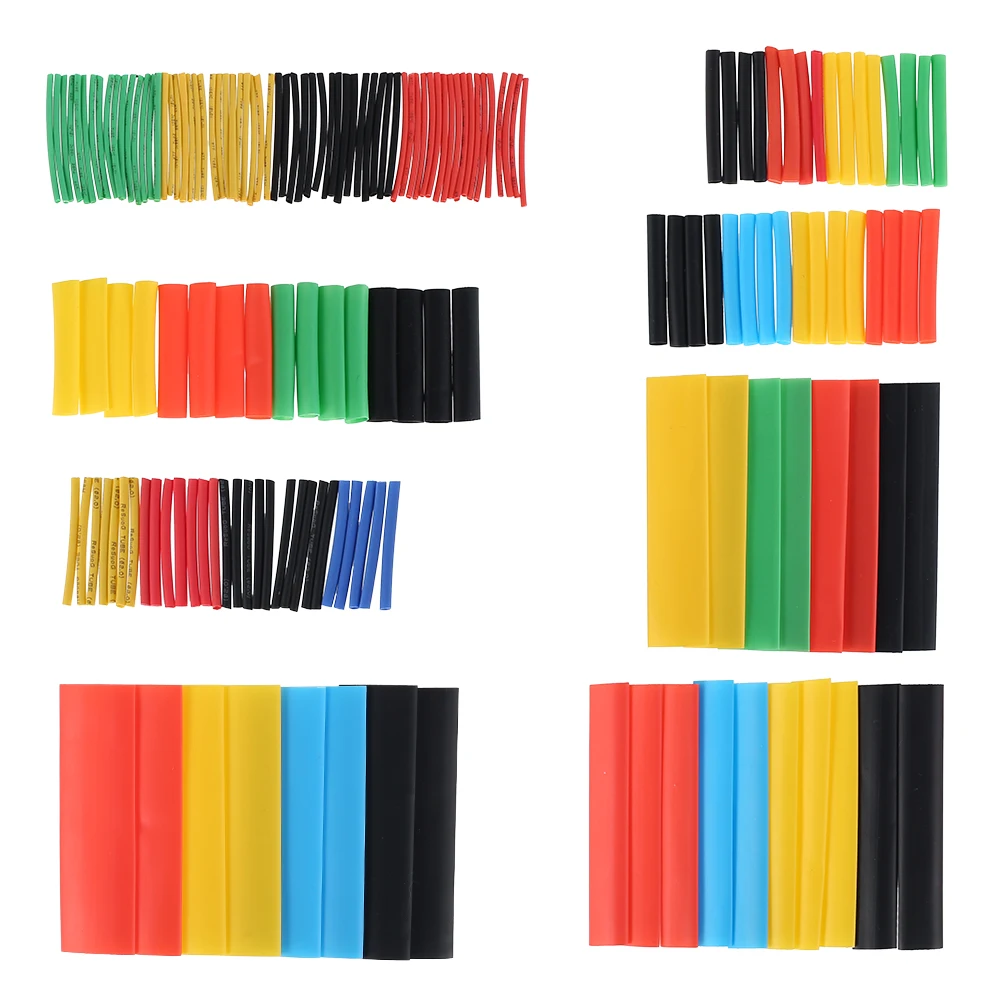 

164pcs Thermoresistant tube Heat Shrink wrapping kit, termoretractil Shrinking Tubing Assorted Wire Cable Insulation Sleeving