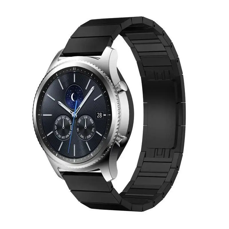 

Metal strap Compatible Samsung Galaxy Watch 3/Gear S3 /active 2/Huawei Watch GT2 46mm/Huami Amazfit GTR 47mm for 22mm 20mm strap
