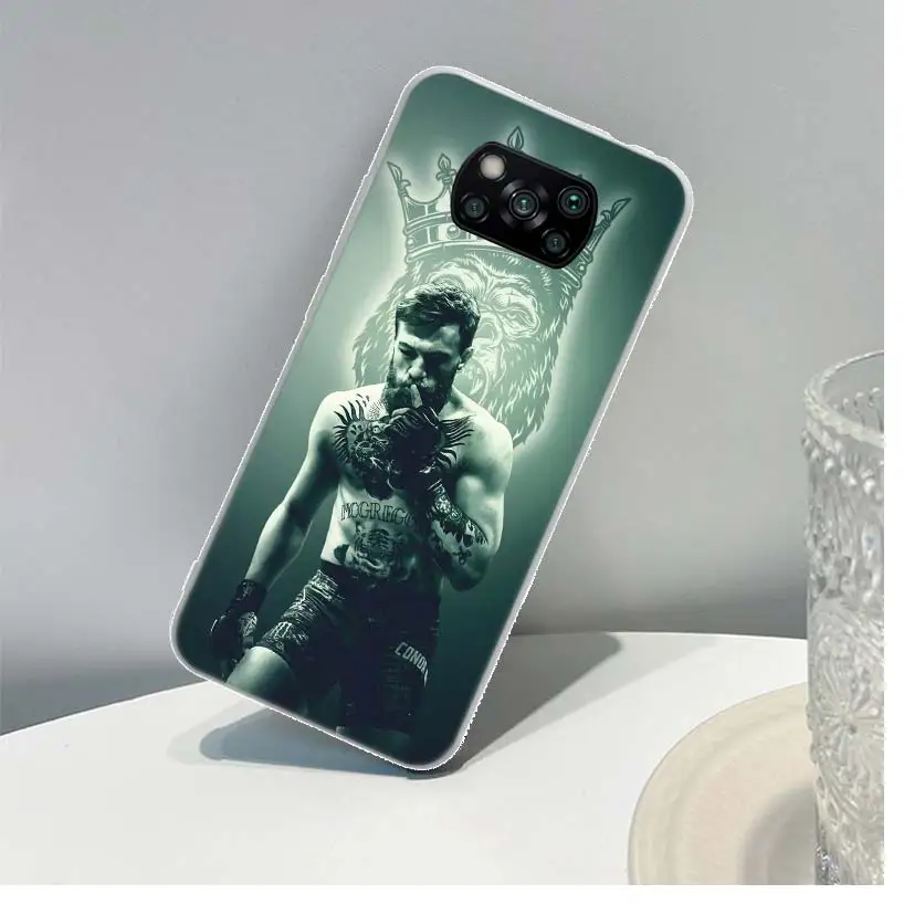 Чехол Conor McGregor для Xiaomi Mi Note 10 Poco M4 M3 M2 X3 Pro X4 NFC F3 F2 F1 A3 A2 Lite A1 CC9E GT |