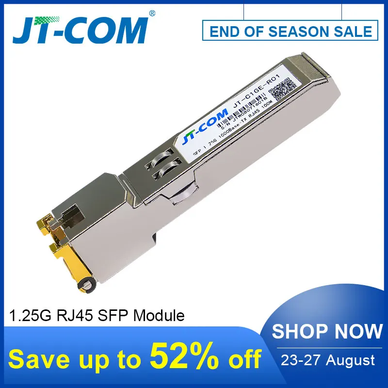 Бесплатная доставка! Гигабитный SFP модуль RJ45 Разъем 1000 Мбит / с mini gbic Медный