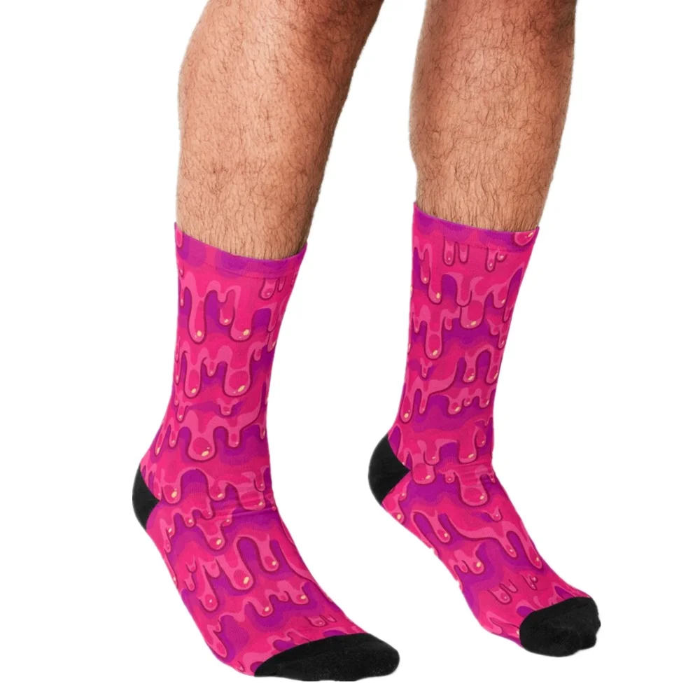 

Забавные мужские носки 2021, Чулки с эффектом настроения и грязного узора, мужские счастливые носки в стиле хип-хоп, милые мужские сумасшедшие...