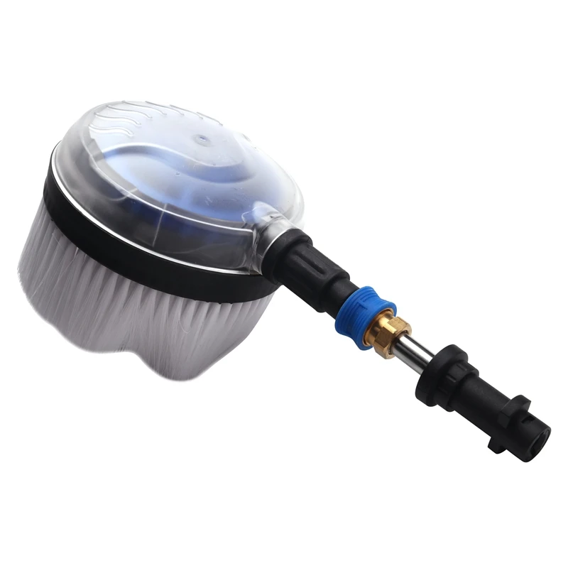 

Рукоятка для мойки высокого давления с 2,5-дюймовым QC, неэлектрическая Автоматическая, 1/4 градусов, 2,5-дюймовый синий держатель, латунный соед...