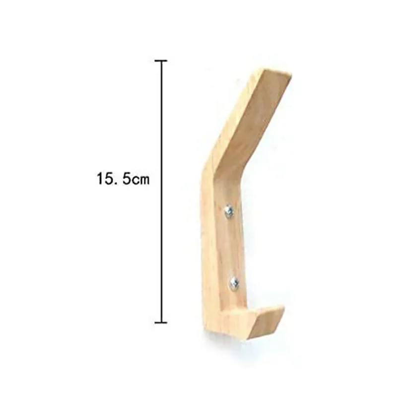 

Japanese Style Simple Coat Hook Wooden Decorative Coat Hook Home Decoration Storage Wooden Single Hook