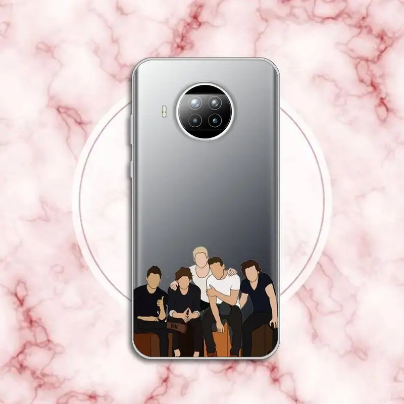 

One Direction Louis Tomlinson high quality mobile Phone Case shell Transparent for Xiaomi Redmi note 10 t 8 9 pro lite 11