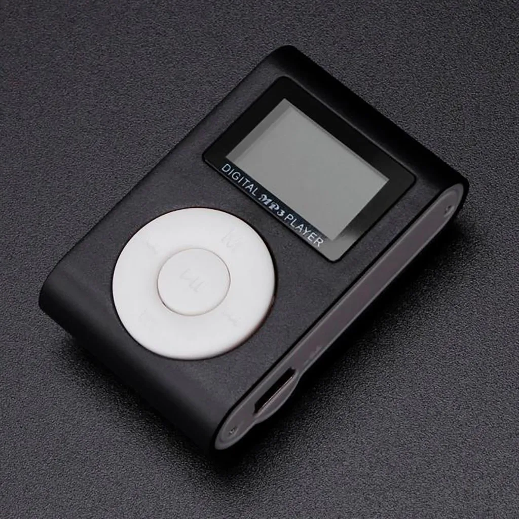 Мини Usb MP3-плеер с зажимом, ЖК-экран, поддерживает 32 Гб, Micro Sd, Tf карта, 3,5 мм, стерео разъем, уличный музыкальный плеер