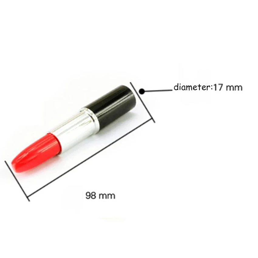 Творческий шариковая ручка в форме губной помады студенческие канцелярские