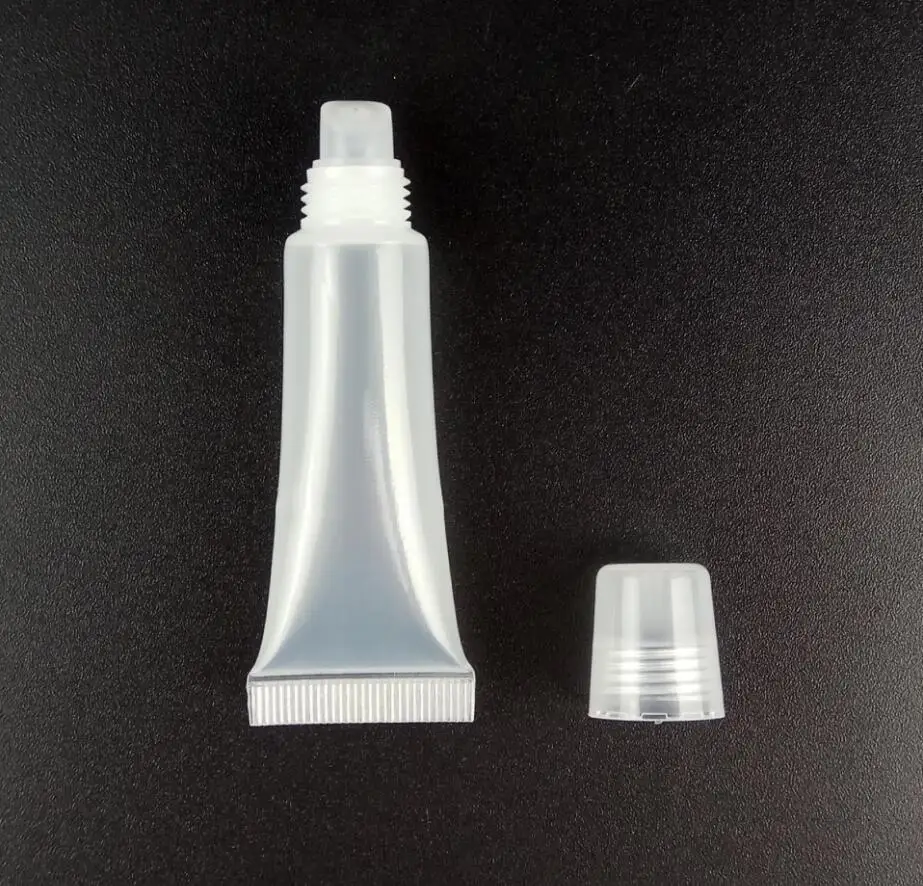 8 мл 10 15 Прозрачный Мягкий Тюбик блеск для губ/цветной крем-гель масло эссенция