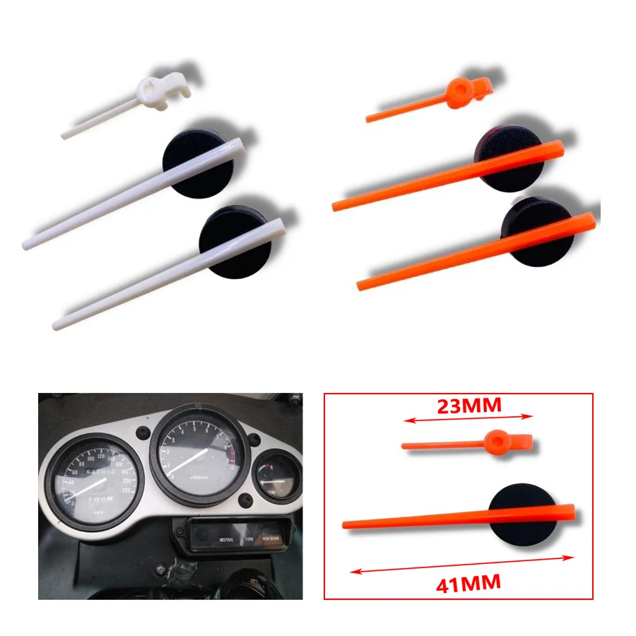 Детали для мотоцикла Honda CB400 SF VTEC CB-1 Kawasaki ZRX400 Yamaha XJR400, спидометр, указка, иглы, 3 шт., белые/красные детали