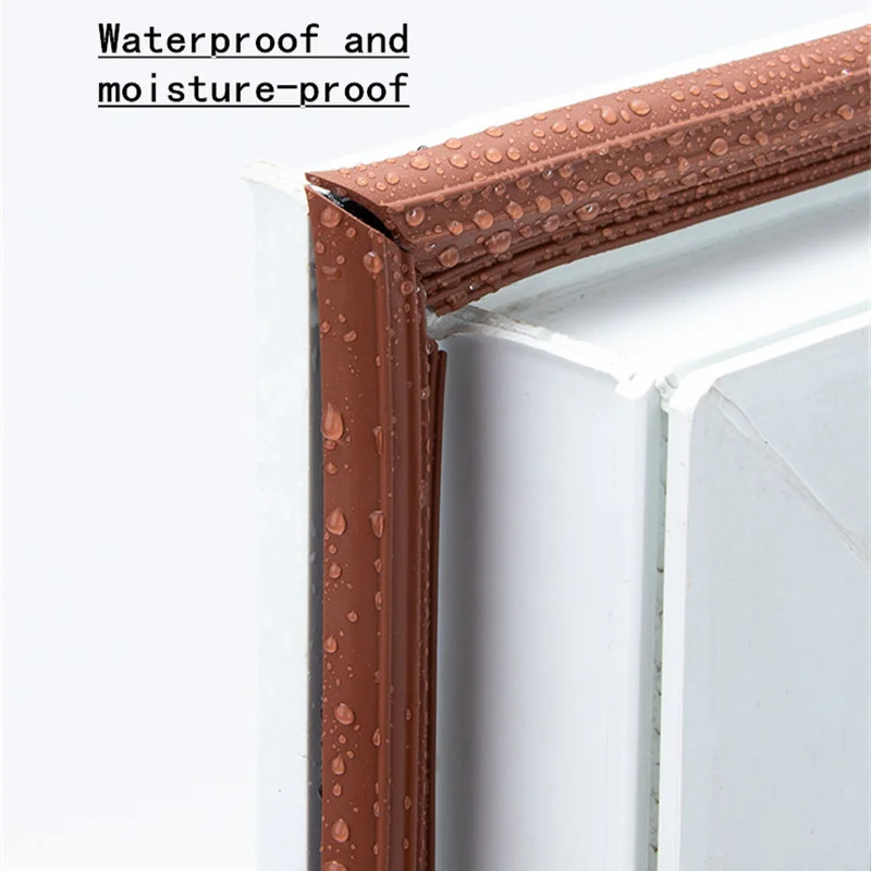 Прочная самоклеящаяся Звукоизоляционная лента для дверей 4 м|Уплотнительные