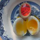 Таймер для яиц, 1 цвет, меняющий цвет, полимерный материал, идеальные вареные яйца по температуре, кухонный помощник, таймер для яиц, красный таймер