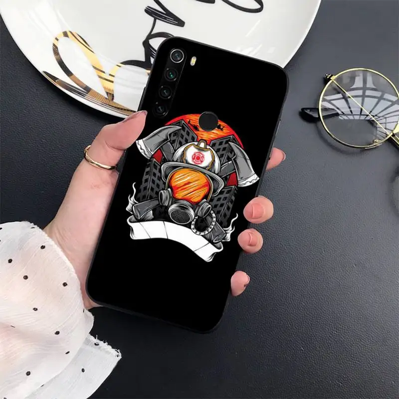 

Firefighters and fire signs Phone Case For Xiaomi Redmi 7 8 9t a3Pro 9se k20 mi8 max3 lite 9 note 9s 10 pro