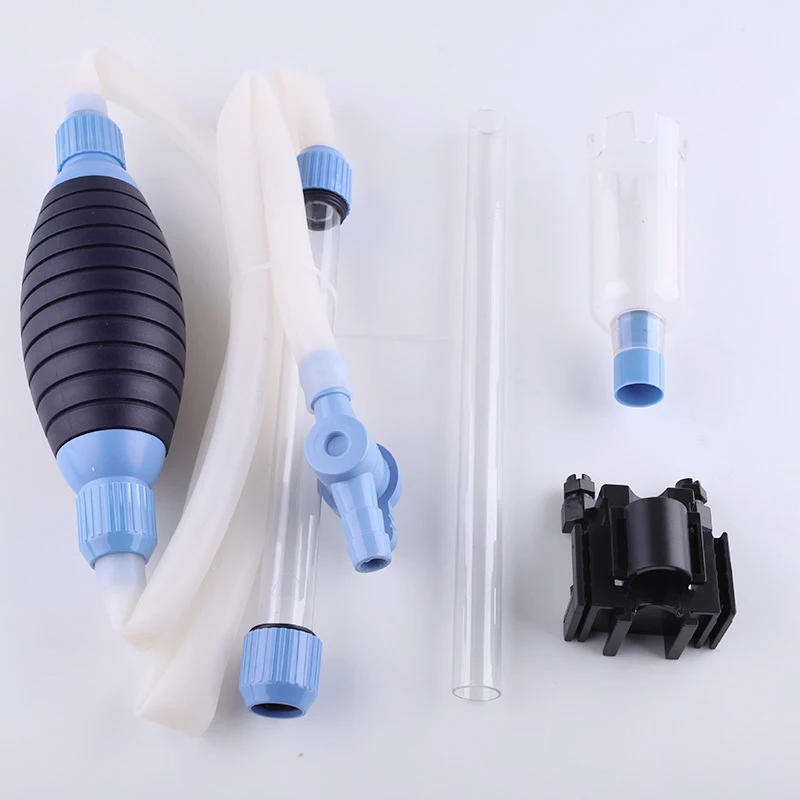 

Manual Aquarium Fish Tank Water Change Pump Aquarium Cleaning Tool Water Changer Gravel Cleaner Siphon Filter Pump