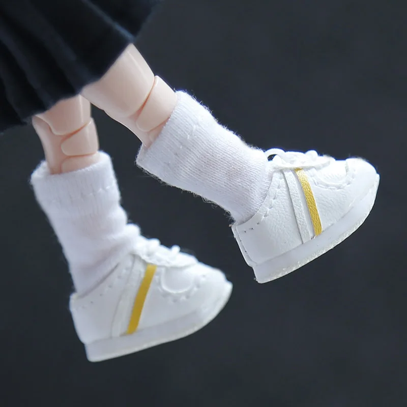 

Ob11 GSC clay head body9 plain wearable doll shoes sports wave shoes Dolls Accessories