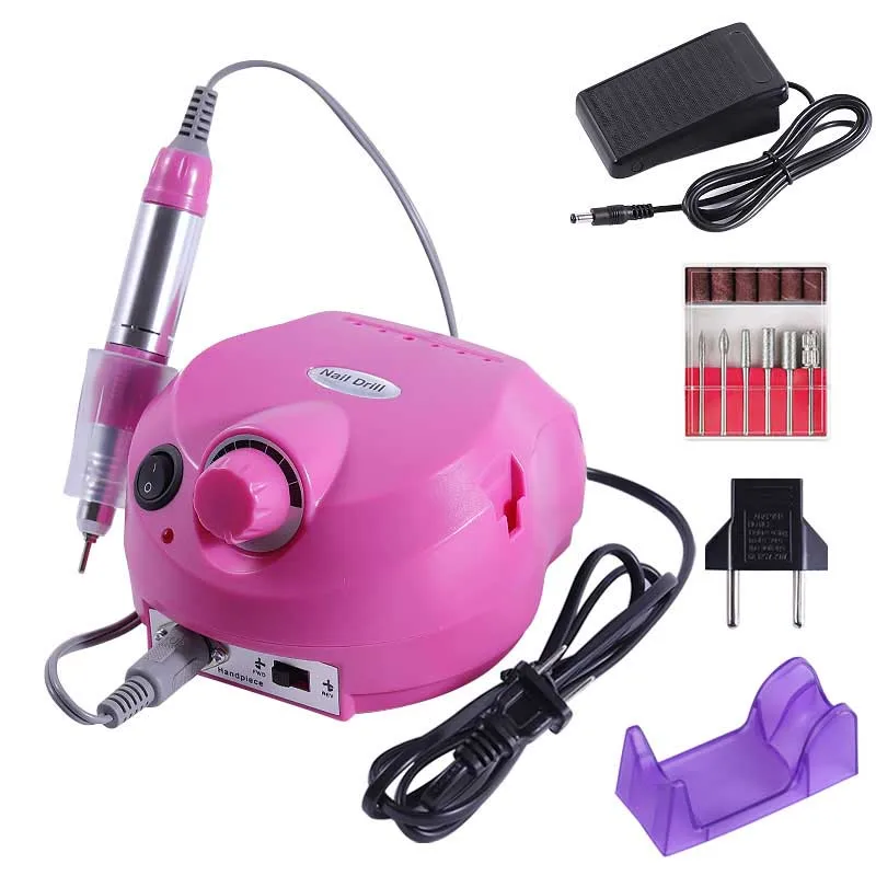 Профессиональная электрическая пилка для ногтей набор инструментов маникюра и