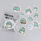 Каваи пуля динозавр милый наклейки для дневника Скрапбукинг японские Канцтовары украшения канцелярские принадлежности школа OT3750