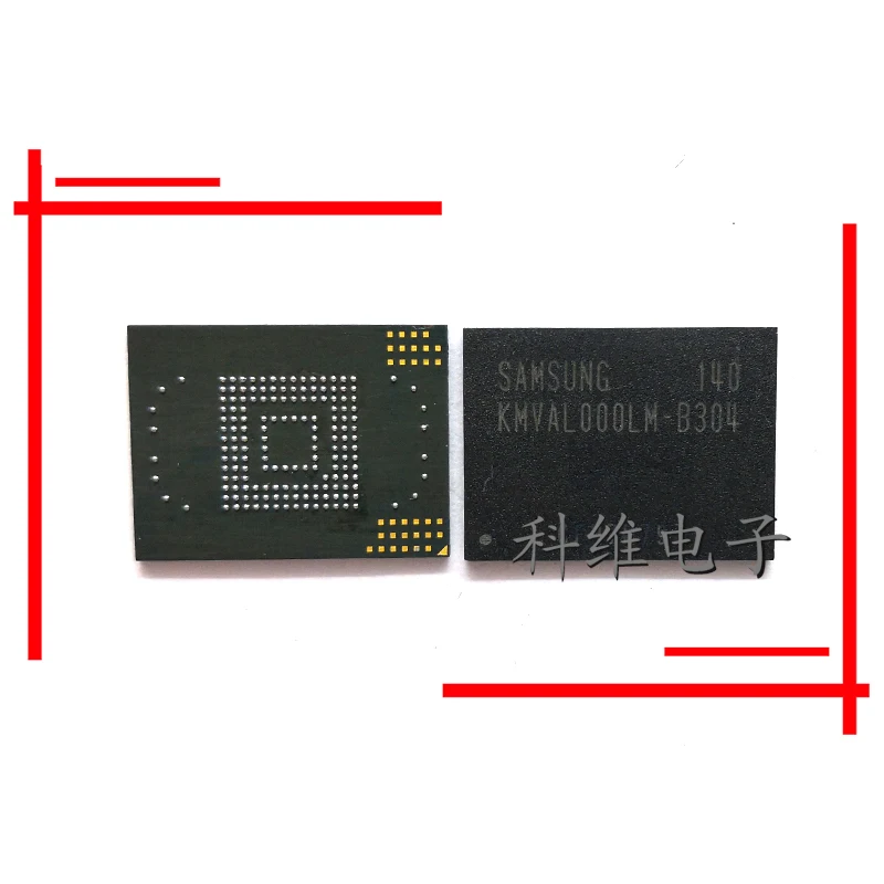 KMVAL000LM B304 KMVUS000LM 169 Ball EMMC 8G мобильный телефон Жесткий диск IC|Интегральные схемы| |