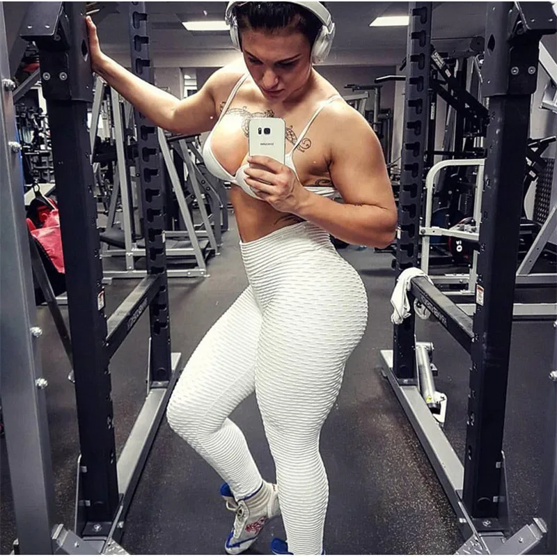 

2021 сексуальные спортивные брюки для занятий йогой, Фитнес Спортивные леггинсы жаккардовые Спортивные леггинсы женские брюки для бега Высо...