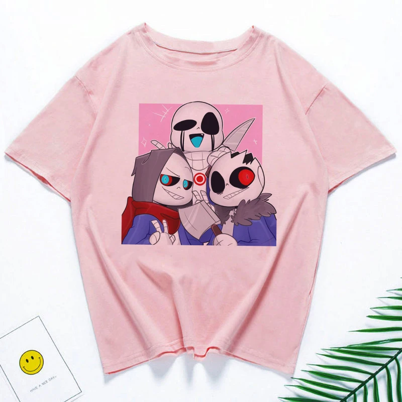 Эстетическая футболка с коротким рукавом рисунком для женщин и мужчин Kawaii Одежда