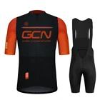 GCN POO команда Велоспорт Джерси 2022 летняя дышащая велосипедная одежда с коротким рукавом Брюки Комплект MTB Maillot Ciclismo Велоспорт одежда