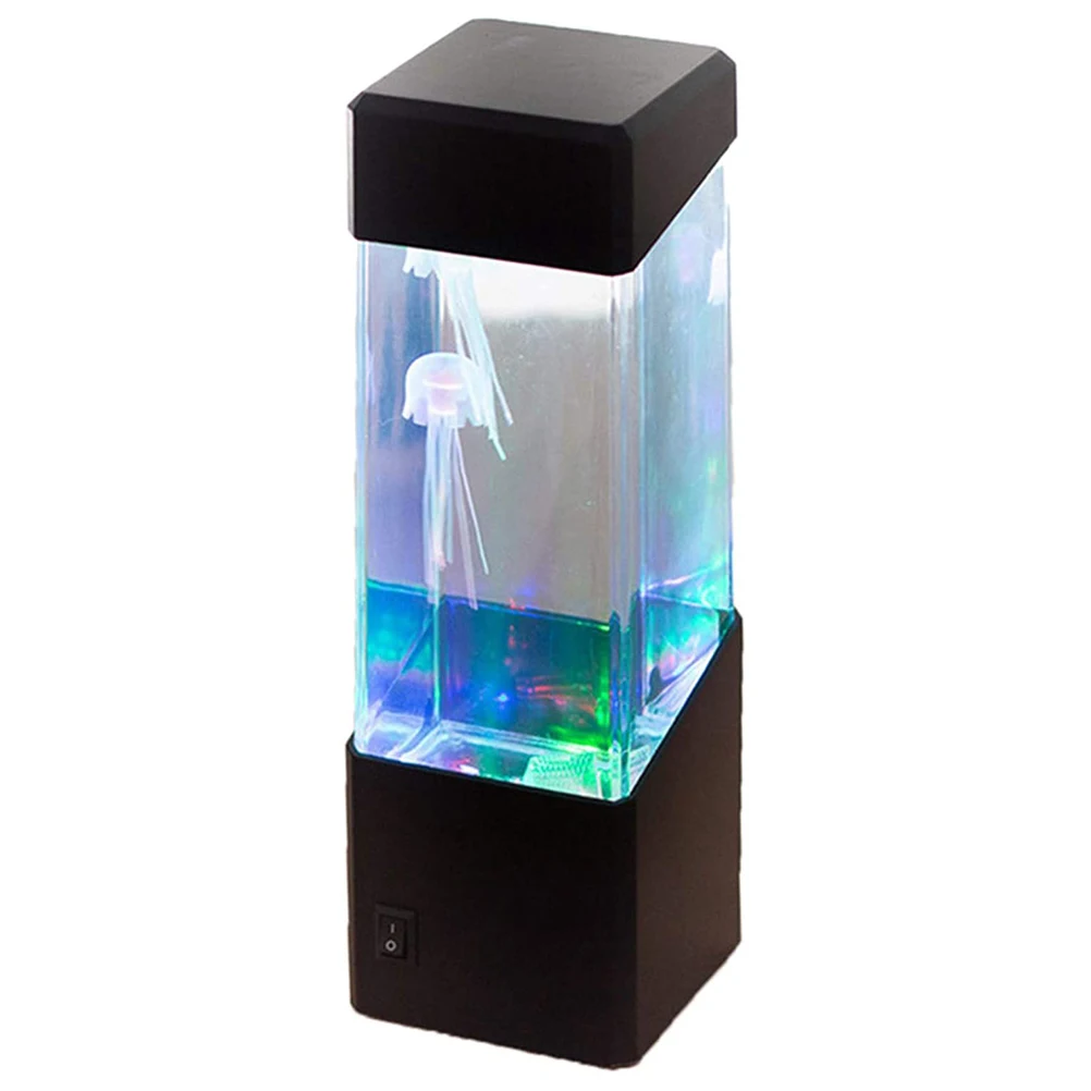 

Simulation Jellyfish Light LED Colorful Electronic Bedroom Night Light Aquarium Sea Lamp Mood Light LED Jellyfish Night Light