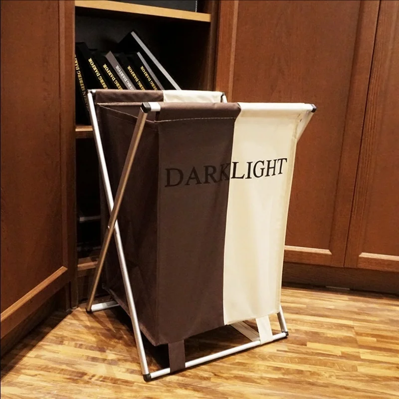 Простая оксфордская ткань корзина для хранения белья складная грязной одежды