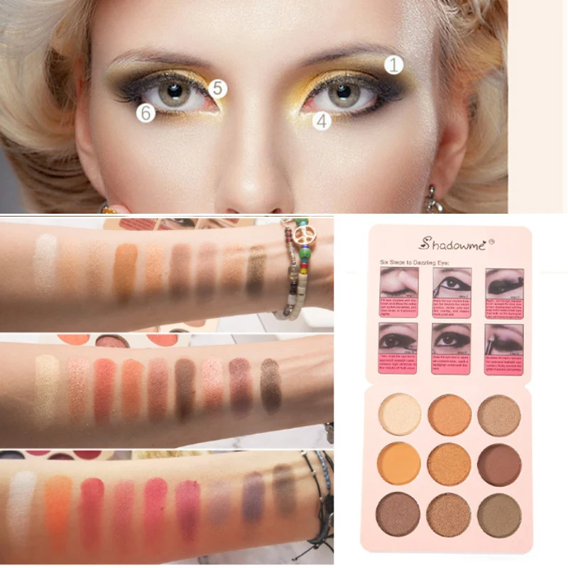 Matte Eyeshadow Palette Nude Minerals Professional Eye Shadow Powder Pigment Cosmetic Waterproof Matte Makeup Eyeshadow Pallete