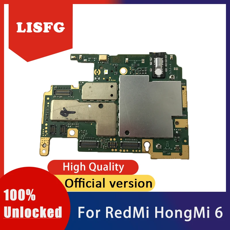 Хорошая работа для RedMi 6 HongMi 32 Гб 64 материнская плата 100% оригинальная