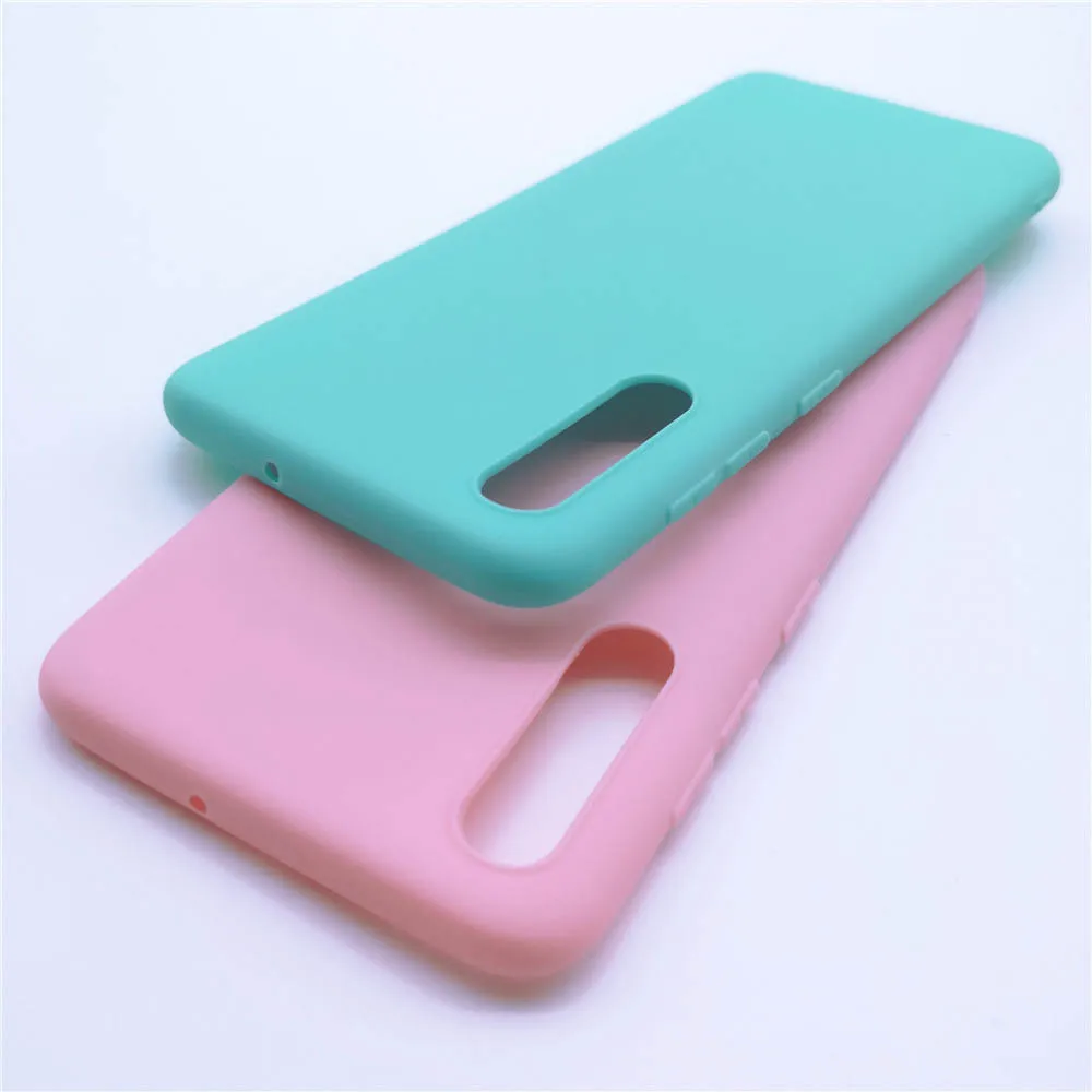 Чехол для телефона Samsung A30s A 30s 2019 Ультратонкий чехол карамельного цвета из ТПУ