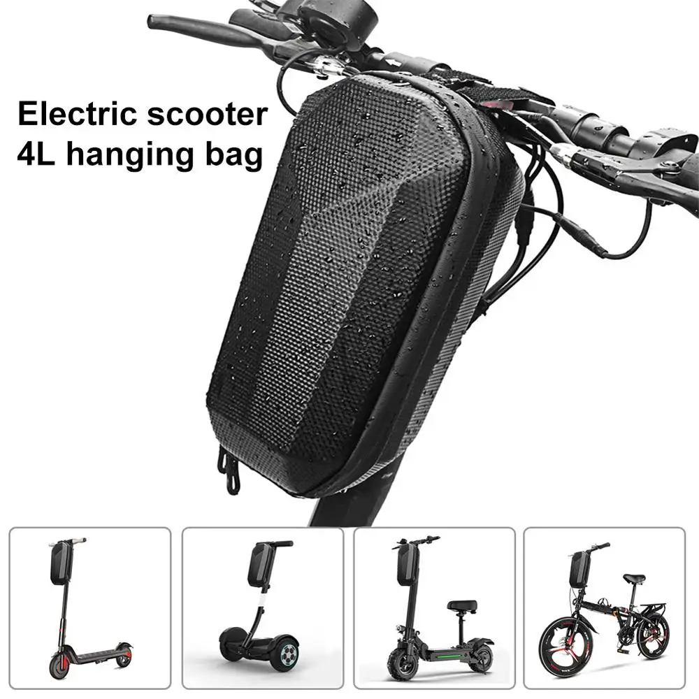 Сумка на руль электроскутера 4 л Жесткий Чехол из ЭВА для хранения скутера Xiaomi