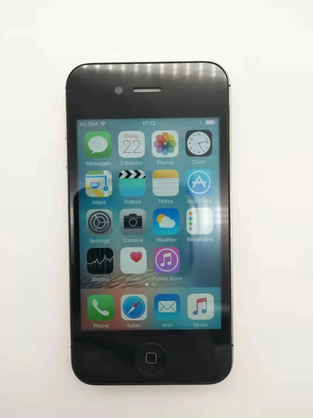 iPhone 4S разблокированный мобильный телефон двухъядерный WCDMA 3g wifi gps 8MP камера apple сотовый телефон Восстановленный