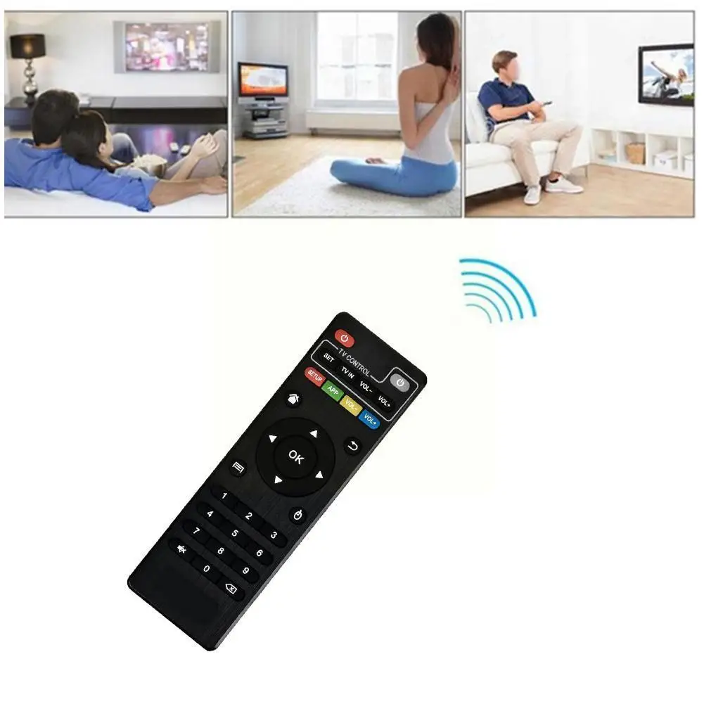 Wireless Replacement Remote Control For Mxq X96 H96 Max//tx6/t95x/t95m Plus/tx3 Tv Box J8n3 | Электроника