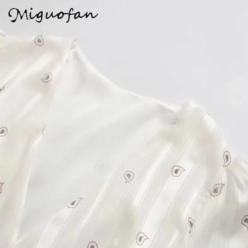 Huaxiafan милые платья с принтом и оборками женское модное платье v образным вырезом