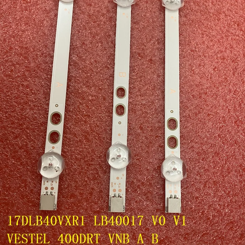 Полоса светодиодной подсветки 40287FHDCNTD D LED 40287FHD светодиодный 40287FHDCNTDFV LB40017 V0 V1_05-38S VESTEL 400DRT VNB A, 3 шт.