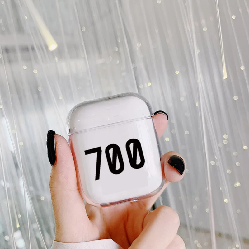 Роскошная bluetooth-гарнитура для Apple Airpods 2 1 чехол, модный прозрачный жесткий чехол для зарядки наушников, чехол для Air Pods - Цвет: Style 7