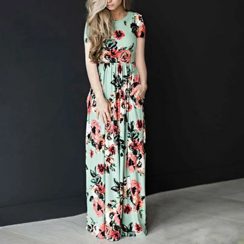 Женское платье женское Коктейльное Летнее большие размеры Повседневная мода