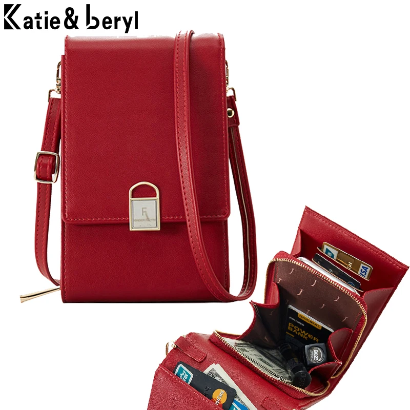 Миниатюрные дамские сумочки на плечо Женский кошелек с откидной крышкой для