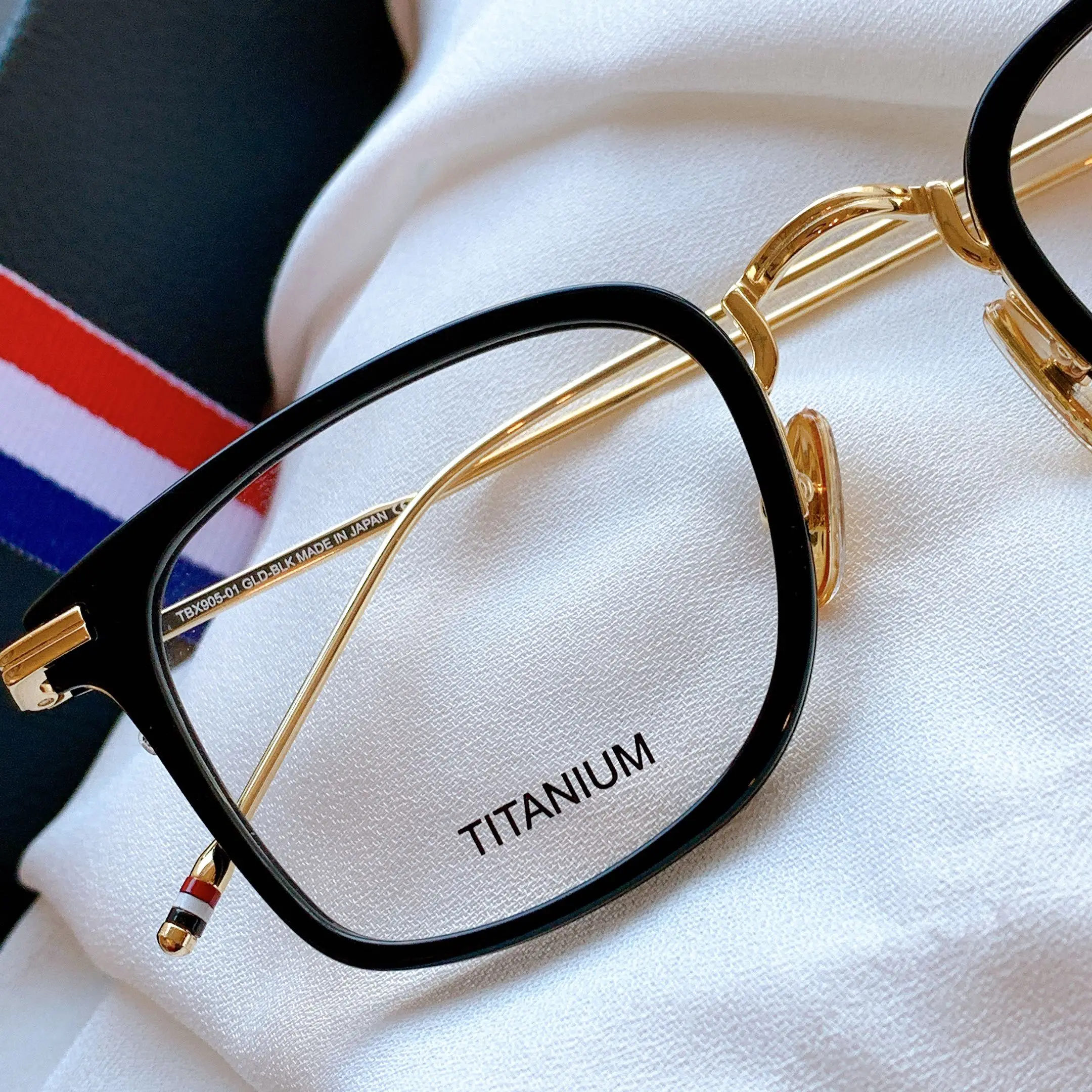 Brand Design Square Titanium Acetate Glasses Frame Men Women Optical Prescription Eyeglasses Frame Myopia Spectacles tbx905 Oclu