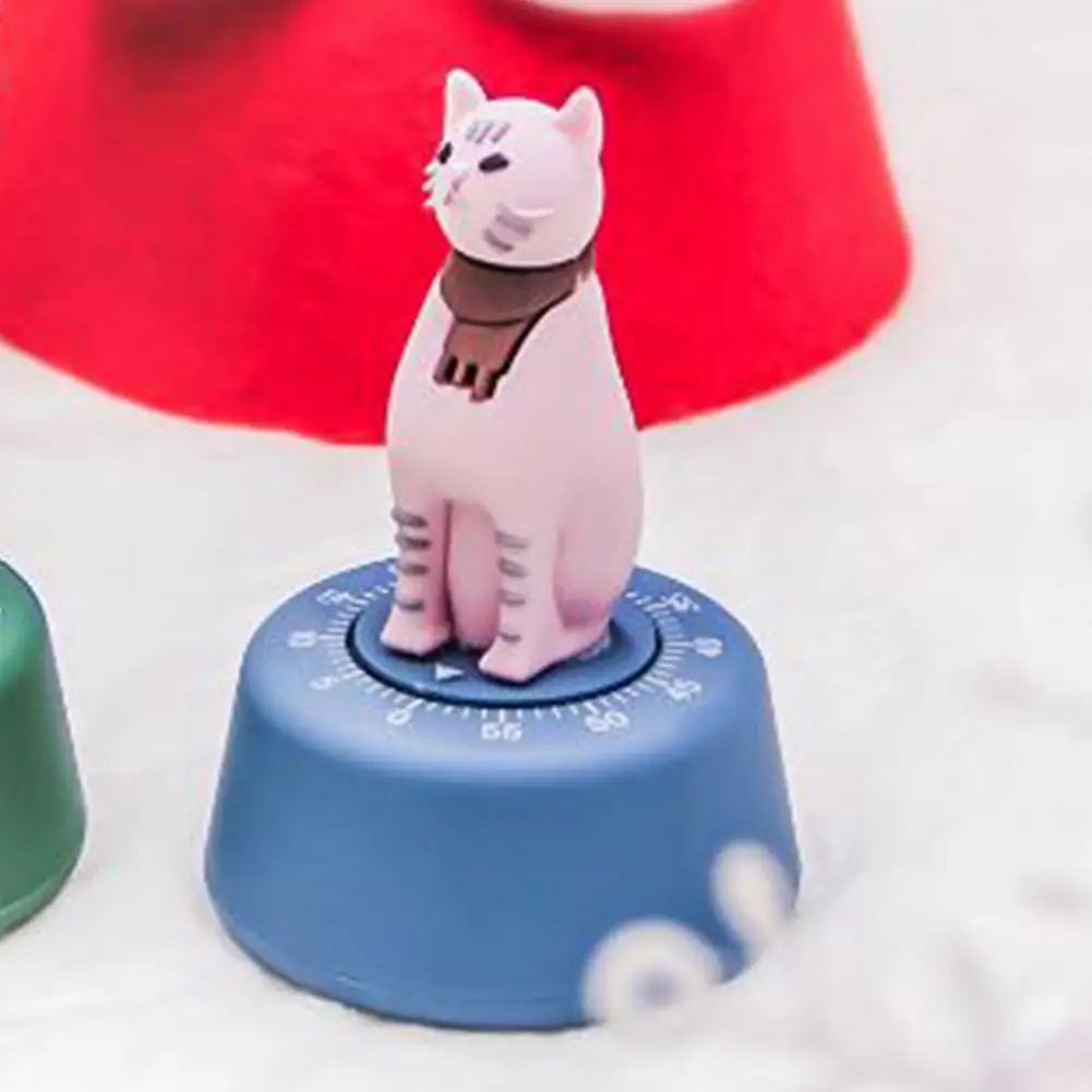 

Милый кот Механические Кухня таймер Смешные студент таймер для Пособия по кулинарии таймер для выпечки до 60 минут