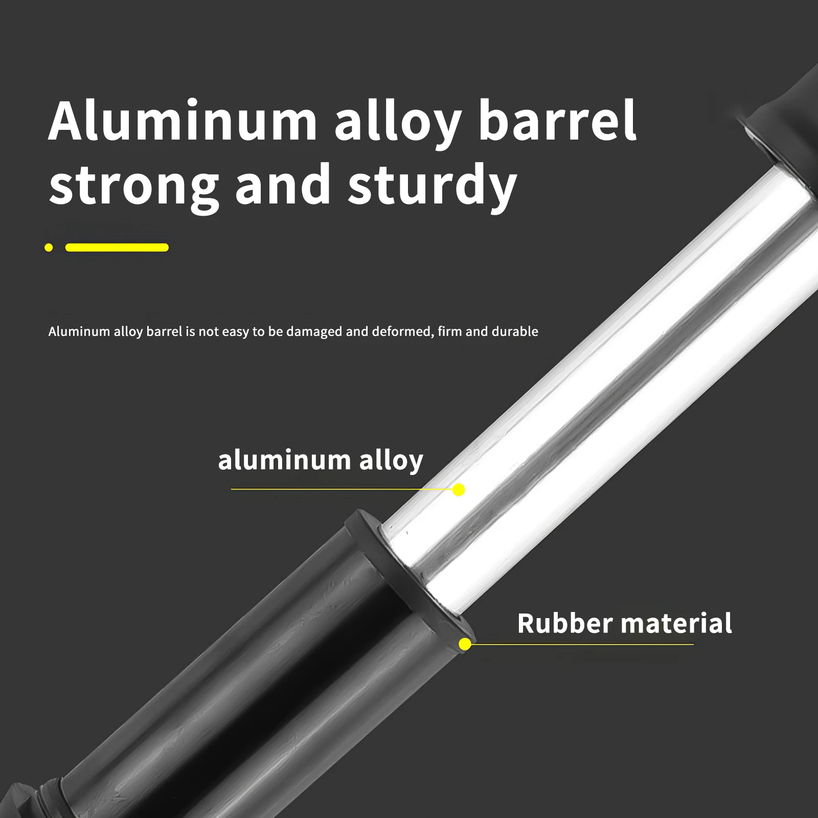 

Portable Bicycle Pump Mini Hand Pump Cycling Air Pump Ball Toy Tire Inflator Valve MTB Mountain Bike Pump