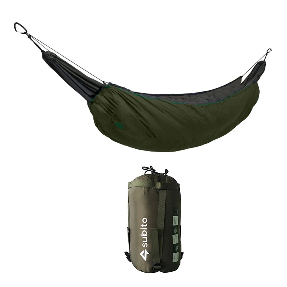 

Hammock Sleeping Bag Ultralight Outdoor Camping Hammock Windproof Warm Cover Portable Winter Under Quilt Blanket Cotton Hammock