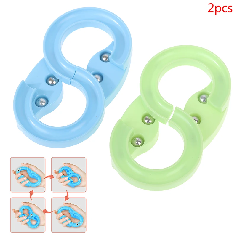 

2PCS Creative Children's Palm Mini Track Ball Educational Toy Hand Brain Coordination Training Sensory Educational Toys For Boys