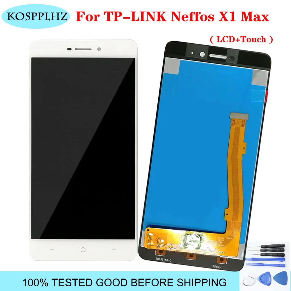 ЖК дисплей для TP Link neffos X1 max tp903a экран 5 дюйма 100% тестирование инструменты