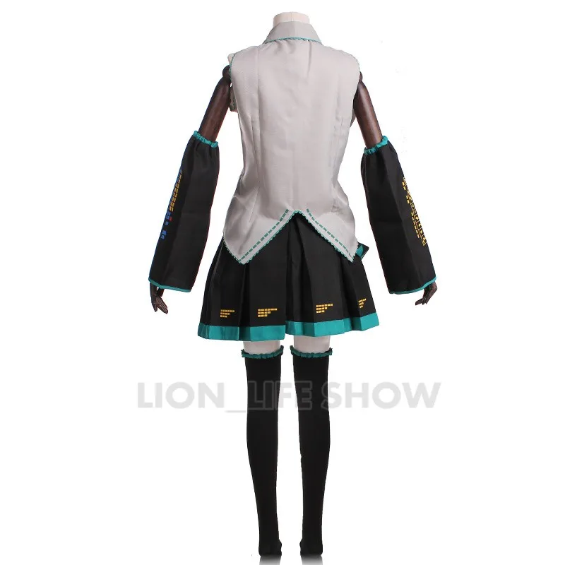 Костюм для косплея Miku женский костюм |