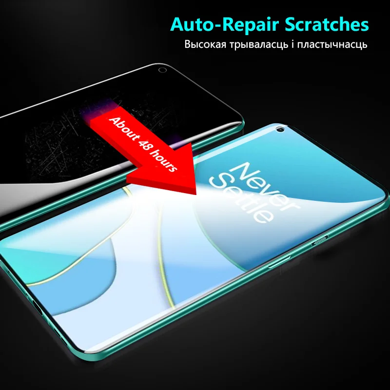 

3pcs Hydrogel Film for Oneplus 8T 7t 7 8 Pro Screen Protector Cover Film for Oneplus One Plus 6 5 T Oneplus Nord N10 N100 5G
