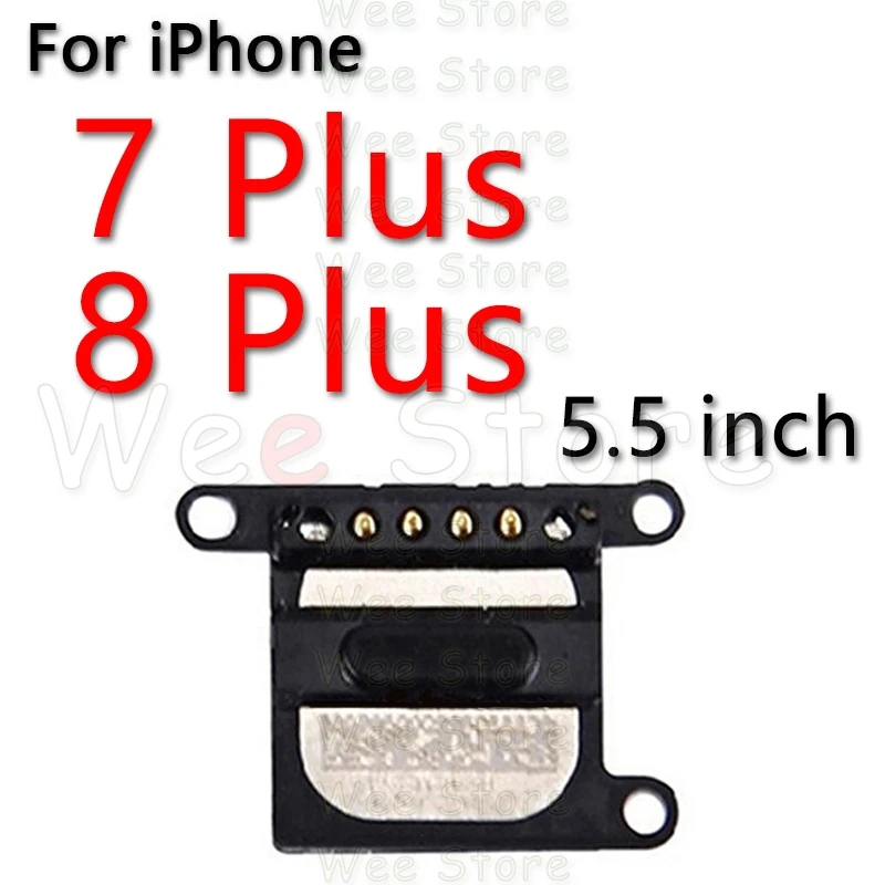 For iPhone 7 Plus Верхний наушник гибкий для iPhone 6 6s 7 8 Plus 5 5S SE телефон маленький наушник наушники Динамик гибкий кабель - Цвет: For iPhone 7 Plus