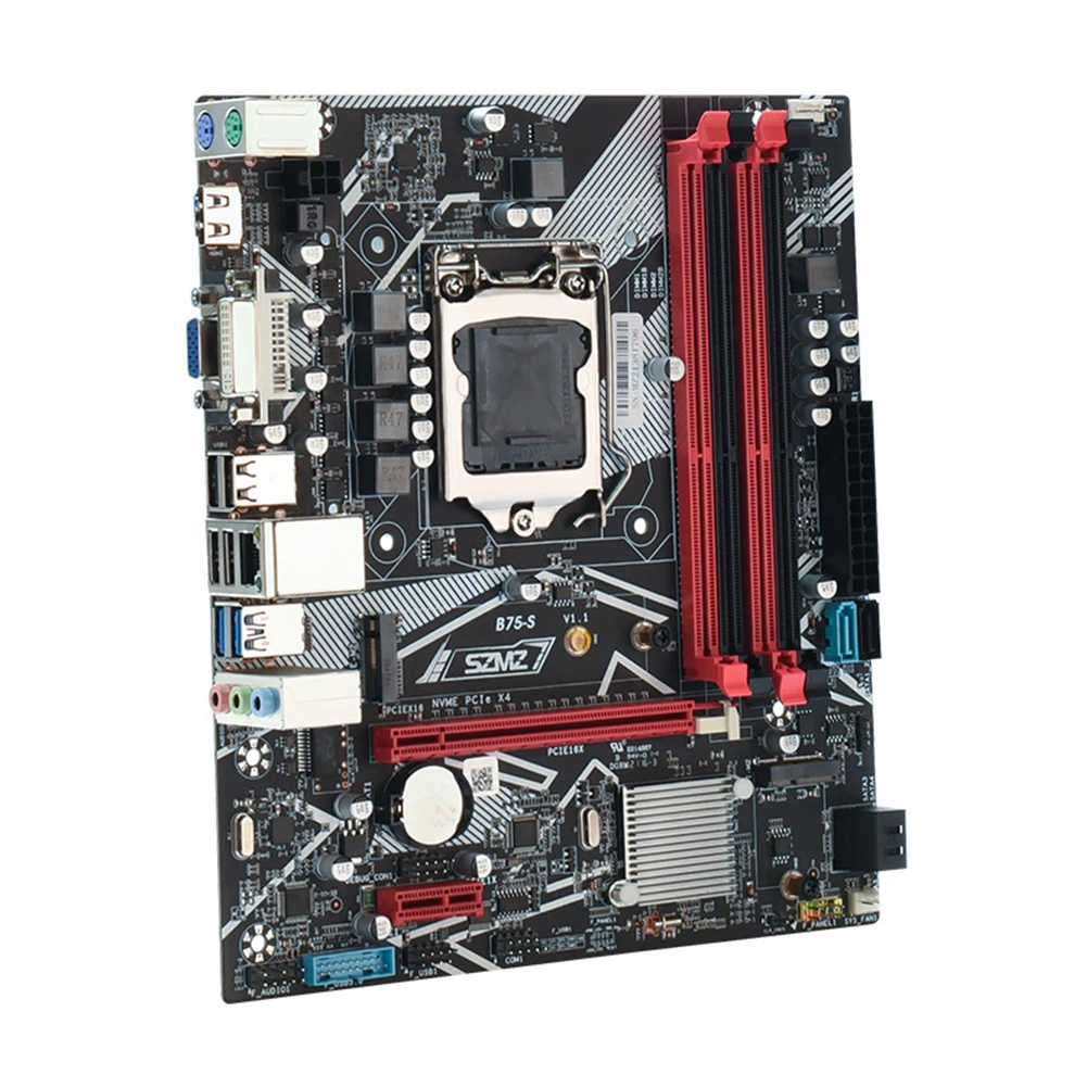 

B75-S игровая материнская плата для ПК LGA1155 CPU 4 * DDR3 USB3.0 SATA3.0 VGA порт, игровой аксессуар